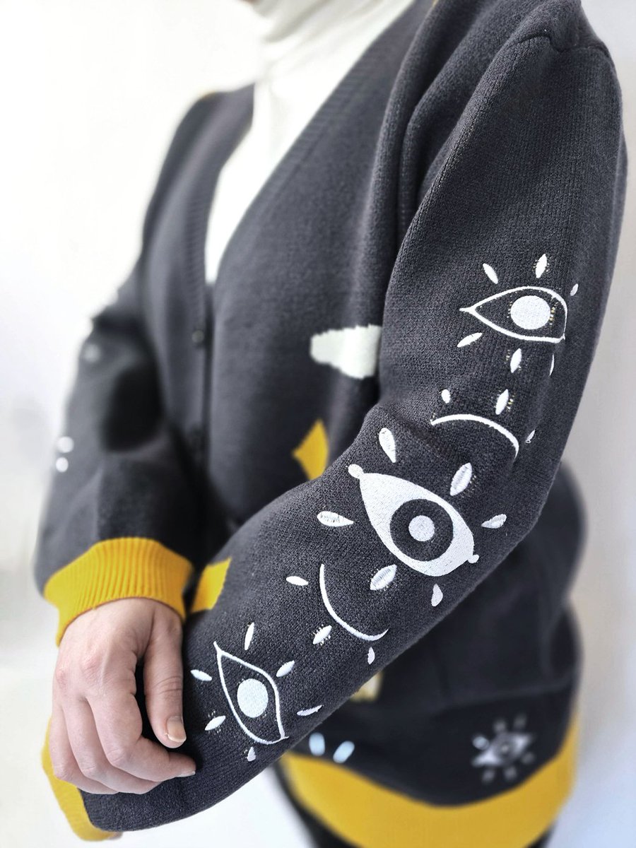 Jaizures's tweet photo. my seraphim winged cardigan is available now on my shop ! https://t.co/ivwrmH28yV