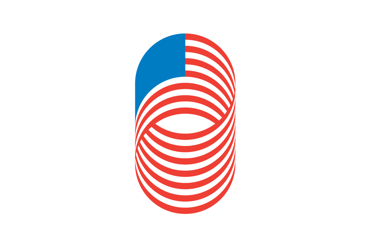 Lance Wyman - USIA Exhibition Logo 1966