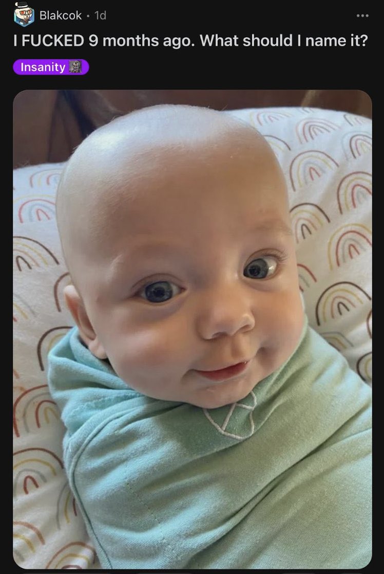 What would you guys name the Arkham subreddit child?