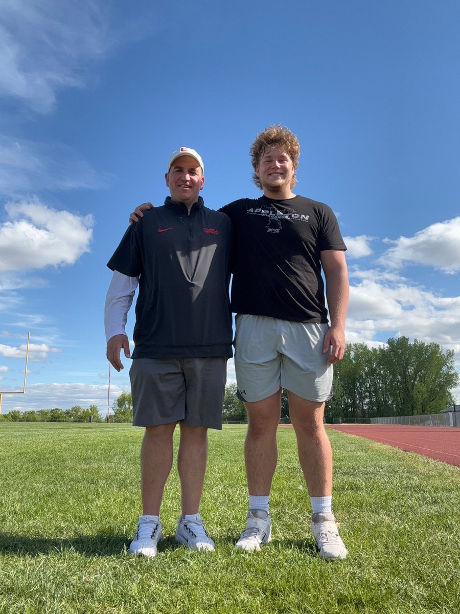 Hudson Samolinski (@h_samolinski) on Twitter photo #AGTG After a great conversation and visit from <a href="/CoachJDittman58/">Jeff Dittman</a> I am proud to announce that I have received an offer to play for <a href="/BigRed_Football/">Cornell Football</a>! Thank you for making the long trip and coming out to Winneconne. <a href="/CornellSports/">Cornell Big Red</a> <a href="/DanSwanstrom/">Dan Swanstrom</a> <a href="/CoachBhakta/">Satyen Bhakta</a> <a href="/WinneconneFB/">Winneconne Football</a> #AGTG After a great conversation and visit from <a href="/CoachJDittman58/">Jeff Dittman</a> I am proud to announce that I have received an offer to play for <a href="/BigRed_Football/">Cornell Football</a>! Thank you for making the long trip and coming out to Winneconne. <a href="/CornellSports/">Cornell Big Red</a> <a href="/DanSwanstrom/">Dan Swanstrom</a> <a href="/CoachBhakta/">Satyen Bhakta</a> <a href="/WinneconneFB/">Winneconne Football</a>