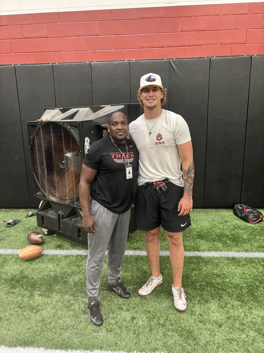 Big shout out to <a href="/tbush_3/">Tony bush</a> for working with <a href="/ColtSparks/">Colt Sparks</a>  over the last few months.  If you need speed, strength, or WR work he is the best around.  Can’t wait to watch you put it on display at <a href="/TXSTATEFOOTBALL/">Texas State Football</a> <a href="/GJKinne/">GJ Kinne</a> <a href="/CoachWillBryant/">Will Bryant</a> <a href="/Bdpeveto/">Bradley Dale Peveto</a>