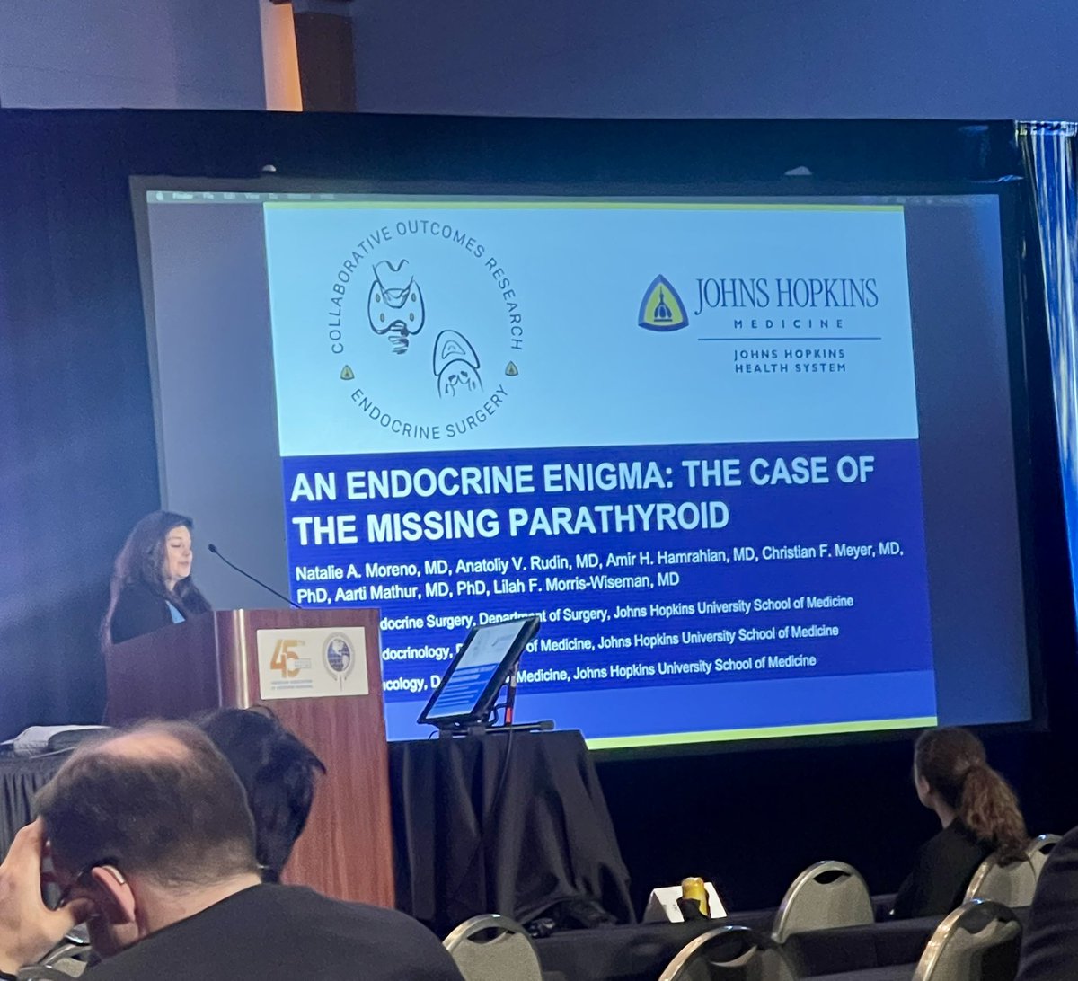 Lilah Morris-Wiseman, MD (@lilahfran) on Twitter photo Dr. <a href="/nataliemoreno/">nataliemoreno</a> wows the audience with this interesting case presentation at #AAES2025 #CORESLab <a href="/AartiMathur7/">Aarti Mathur MD</a> <a href="/hopkinssurgery/">Hopkins Surgery</a> Dr. <a href="/nataliemoreno/">nataliemoreno</a> wows the audience with this interesting case presentation at #AAES2025 #CORESLab <a href="/AartiMathur7/">Aarti Mathur MD</a> <a href="/hopkinssurgery/">Hopkins Surgery</a>