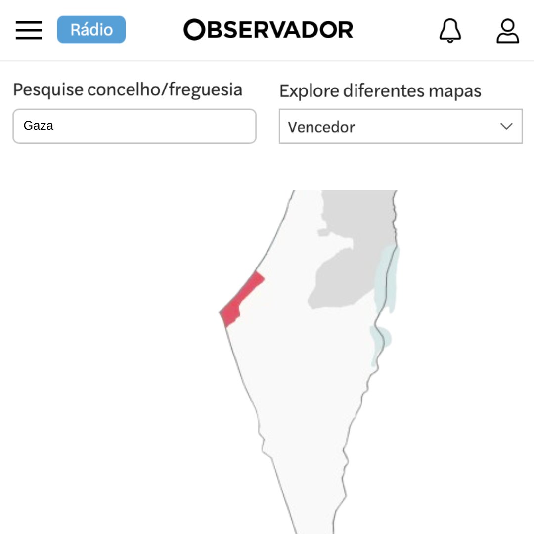 Bloco de Esquerda elege 3 deputados pela freguesia de Gaza

[<a href="/observadorpt/">Observador</a>]