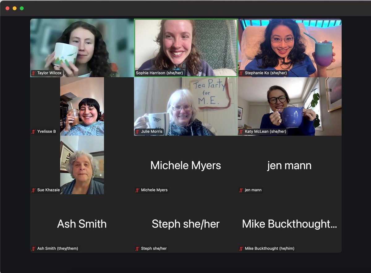 OperaMariposa's tweet image. Thanks you so much for joining us for today&apos;s #BlueSunday2025 #TeaPartyForME2025. However you participated - whether you joined the Zoom, hung out in blue PJs, or treated yourself to a nice cuppa tea - we hope you&apos;ve felt the strength &amp;amp;joy of being in community today 💙 @mefmbc