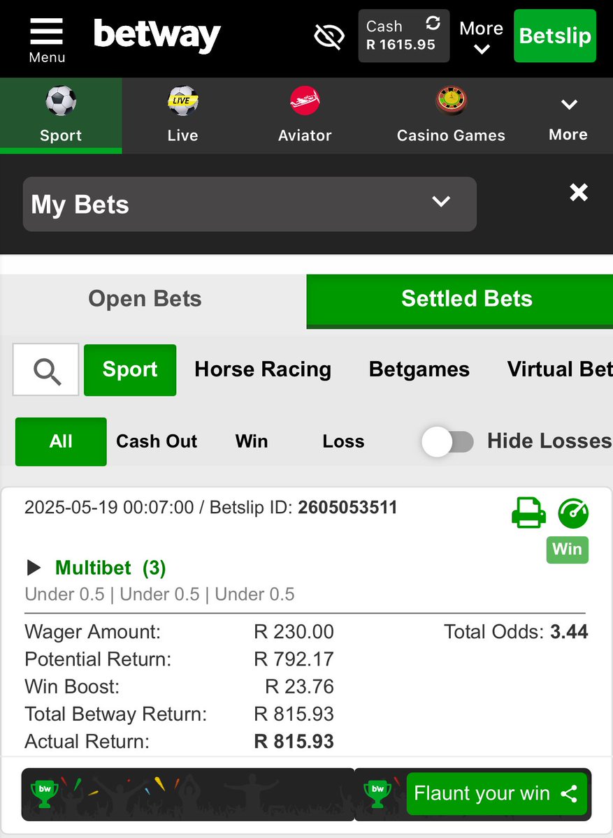 betwaymr200's tweet image. One Final Boom💥
MLB was hot today and paying very well 👨🏼🍳⚾️☑️
Giveaway to come within this week, we end the weekend strong and money in the bank🏦
#betway #baseball #picks #mlb #picks #betting #bettingtips #bettingsports