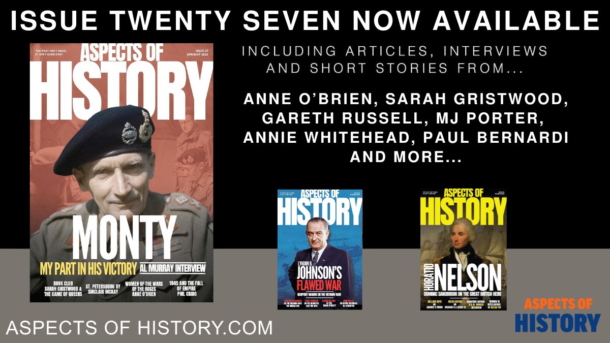 Aspects of History (@aspectshistory) on Twitter photo Free via #kindleunlimited
Aspects of History: Issue 27. OUT NOW.
Featuring <a href="/anne_obrien/">Anne O'Brien</a> <a href="/sarahgristwood/">Sarah Gristwood</a>
<a href="/garethrussell1/">Gareth Russell</a> <a href="/coloursofunison/">MJPorter</a>
<a href="/AnnieWHistory/">Annie Whitehead Author FRHistS</a> <a href="/Paul_Bernardi/">Paul Bernardi</a> Free via #kindleunlimited
Aspects of History: Issue 27. OUT NOW.
Featuring <a href="/anne_obrien/">Anne O'Brien</a> <a href="/sarahgristwood/">Sarah Gristwood</a>
<a href="/garethrussell1/">Gareth Russell</a> <a href="/coloursofunison/">MJPorter</a>
<a href="/AnnieWHistory/">Annie Whitehead Author FRHistS</a> <a href="/Paul_Bernardi/">Paul Bernardi</a>
