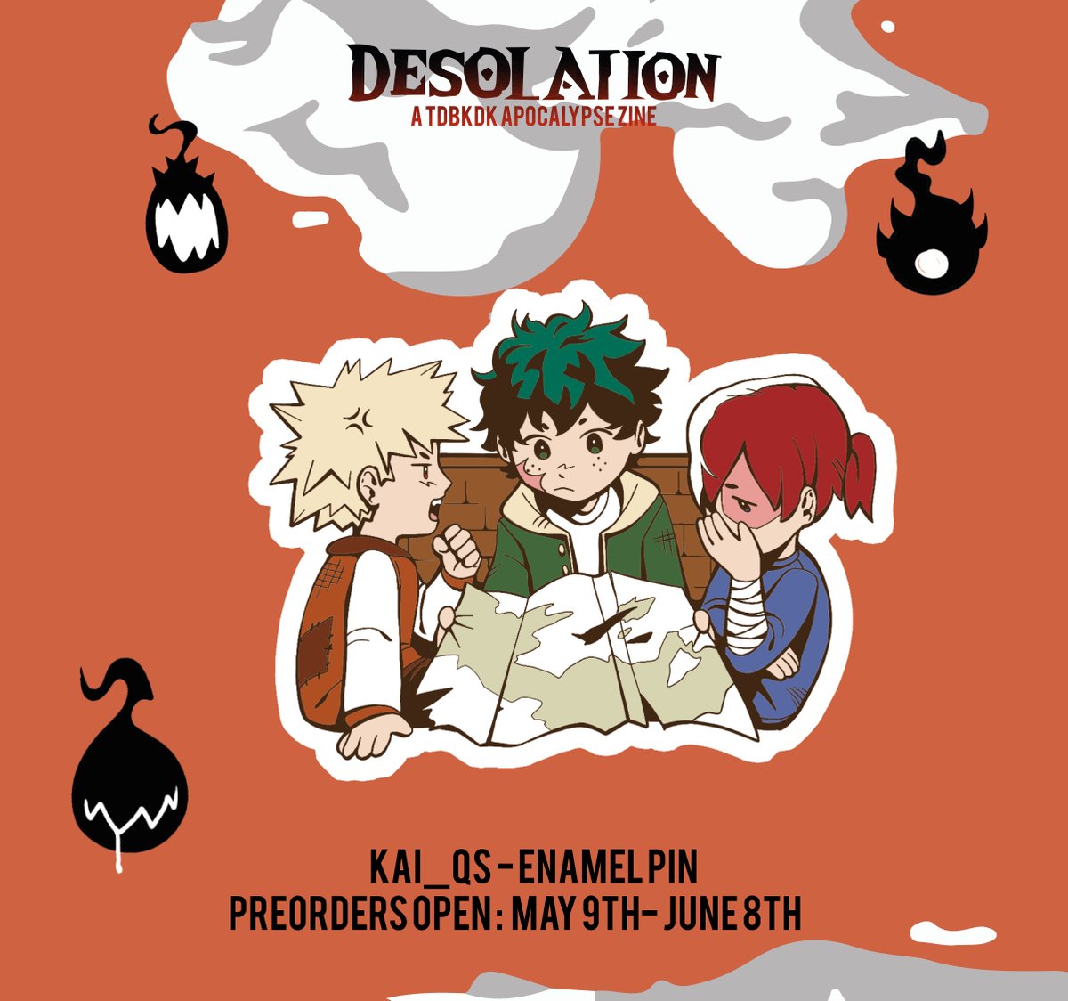 ✨ Desolation: TDBKDK Zine Pre-Orders OPEN!! ✨

Want this super cute enamel pin by <a href="/Kitkat_Mist/">Kai 🌸</a> all to yourself? Our PRE-ORDERS ARE OPEN FOR THREE MORE WEEKS! Make sure to grab your bundle today! 

desolationzine.bigcartel.com