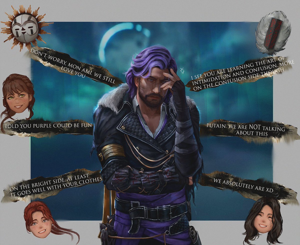 Jlikestodraw13's tweet image. Colour treatment went wrong.
Where is our purple haircut for Verso, @expedition33 ? We were ROBBED 馃槅
#ClairObscurExpedition33