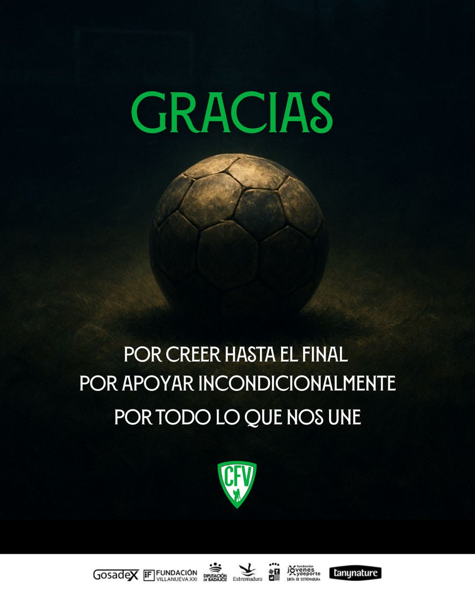 Descendemos a 3ª RFEF. 

Solo podemos dar las GRACIAS a todos los que nos habéis apoyado en una temporada muy amarga. 

Seguiremos luchando por nuestra gente, por nuestros valores, por todo lo que nos une 💚 🧜‍♀️