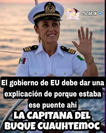 La que lleva el timón del país... ¿qué podría salir mal?