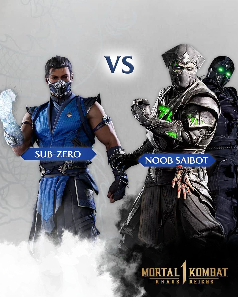 Ice 🧊 vs. Shadow 👤 

Cold 🥶 vs. Darkness ⚫️ 

Who wins this klash? 

#MortalKombat #MK1