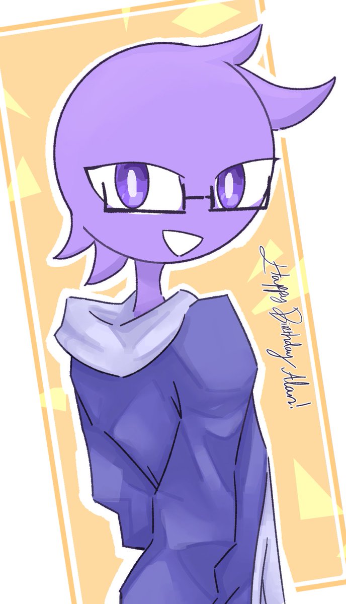 AmiPuff's tweet image. HAPPY BIRTHDAY ALAN!11!!!
#animatorvsanimation