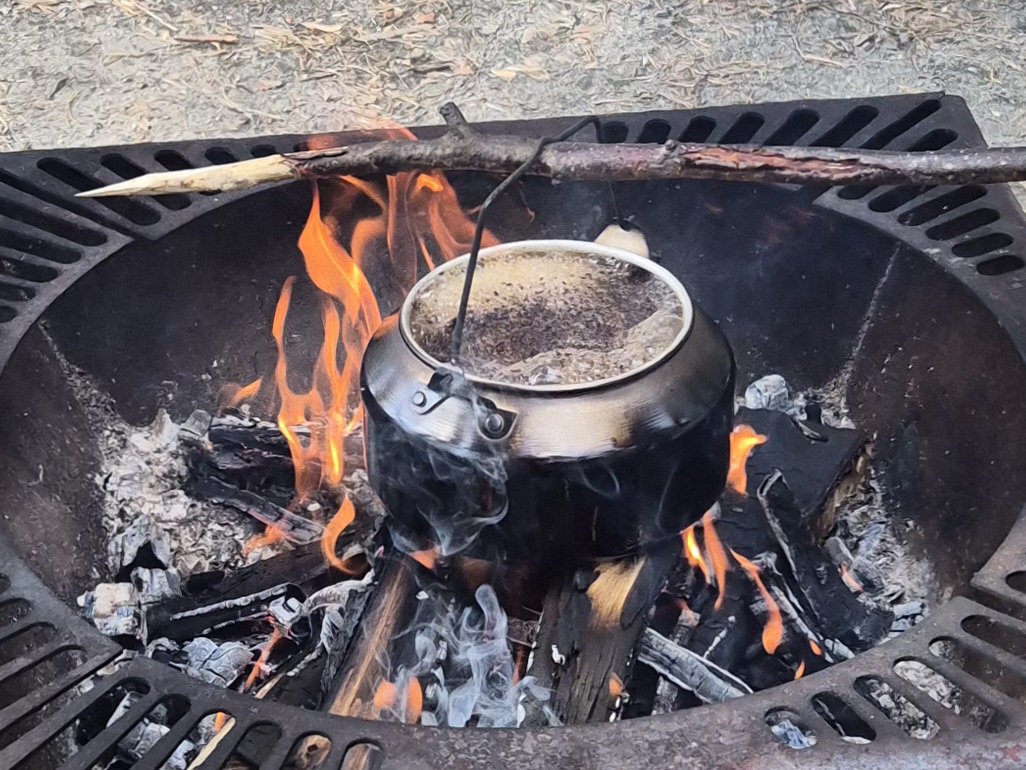 Pannukahvit #Leivonmäenkansallispuisto