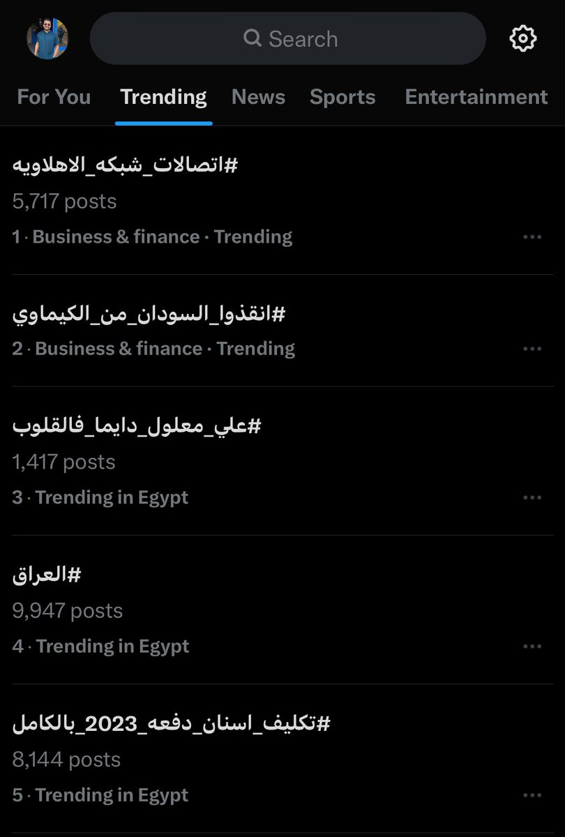 التريند الخامس ولسه 😌

#تكليف_اسنان_دفعه_2023_بالكامل