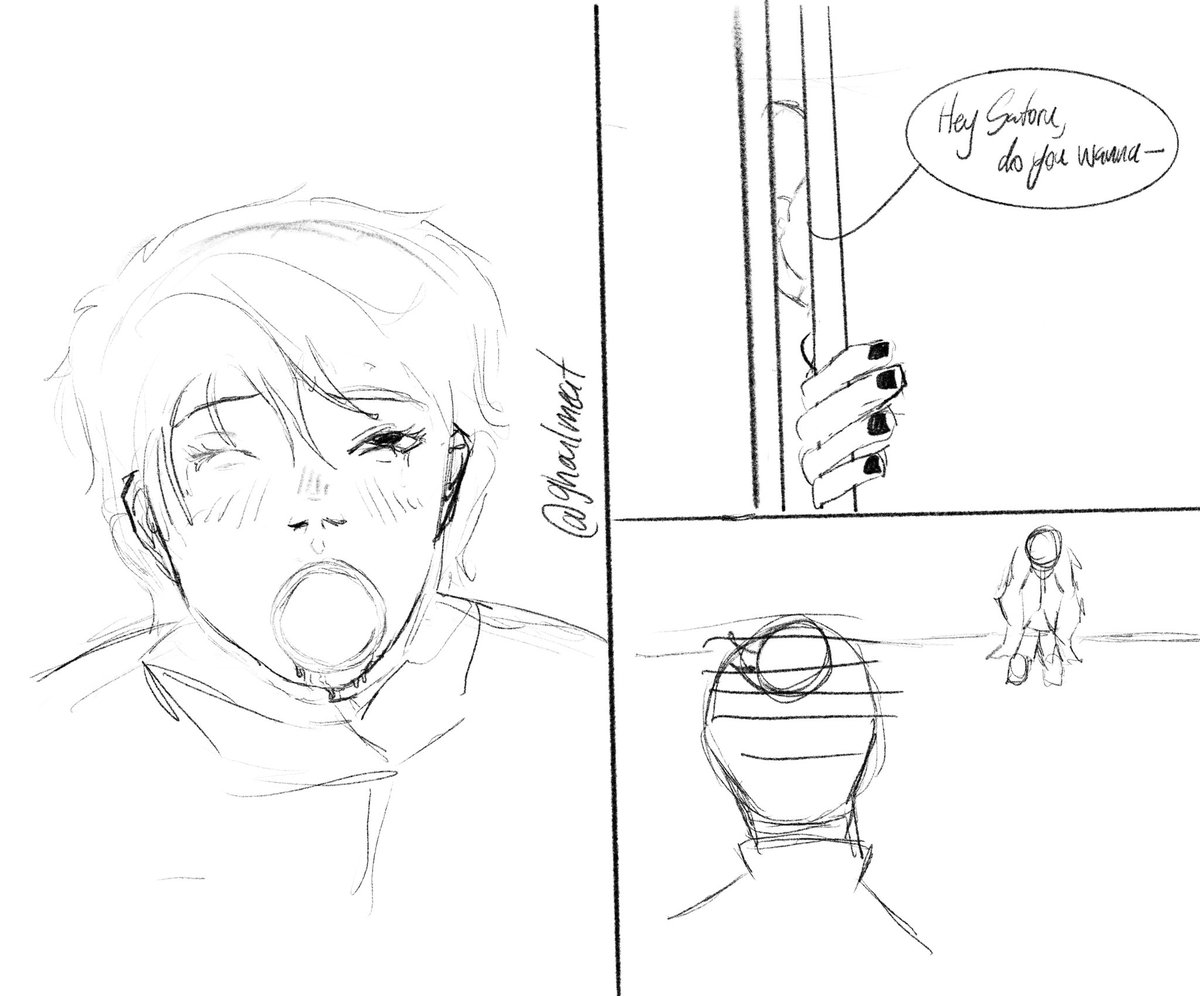ghoulmeat's tweet photo. Nsfw satosugu wip

I’ve been plotting https://t.co/V69E2RZ225