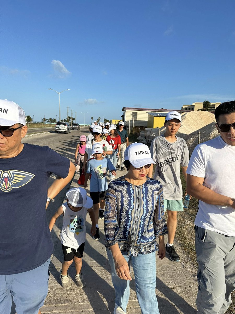 2025 WHA Beach Walk &amp; Clean-up: For a Healthier and Better World 🇧🇿🌍❤️🇹🇼

We walk for health and friendship.
We walk for a cleaner environment.
We walk for a world where no one is left behind.

#WHA78 
#Taiwan