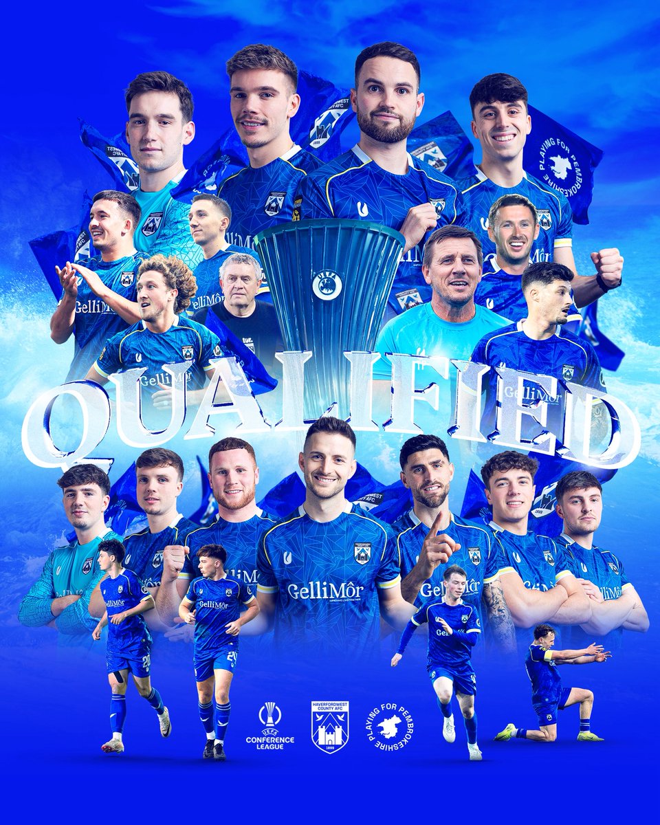 HAVERFORDWEST COUNTY ARE GOING ON A EUROPEAN TOUR!!! 💙