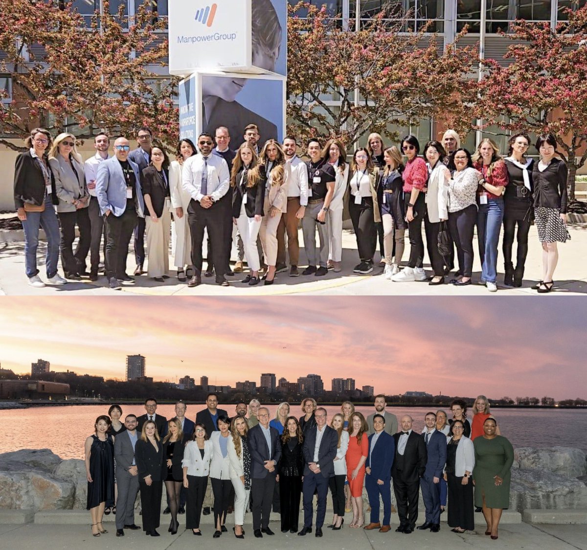 Just wrapped up an incredible week hosting the Global Perm Top Talents in Milwaukee and New York - huge thank you to our amazing teams and leadership for making this powerful celebration of excellence possible! Thanks ⁦<a href="/ManpowerGroup/">ManpowerGroup</a>⁩