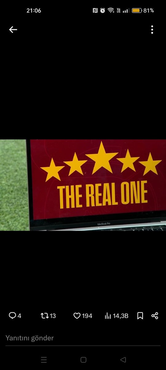 Evet Jose Mourinho,işte the Real one