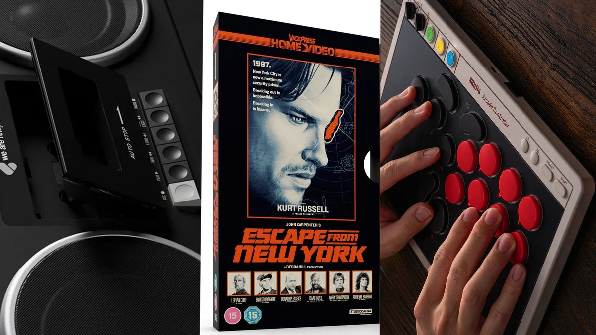 On TONIGHT'S show - New BOOMBOX, New Escape From New York on VHS - New 8-Bit Do Controller!! + that QUIZ!!!! *Here on X Tonight 9pm*📼💥