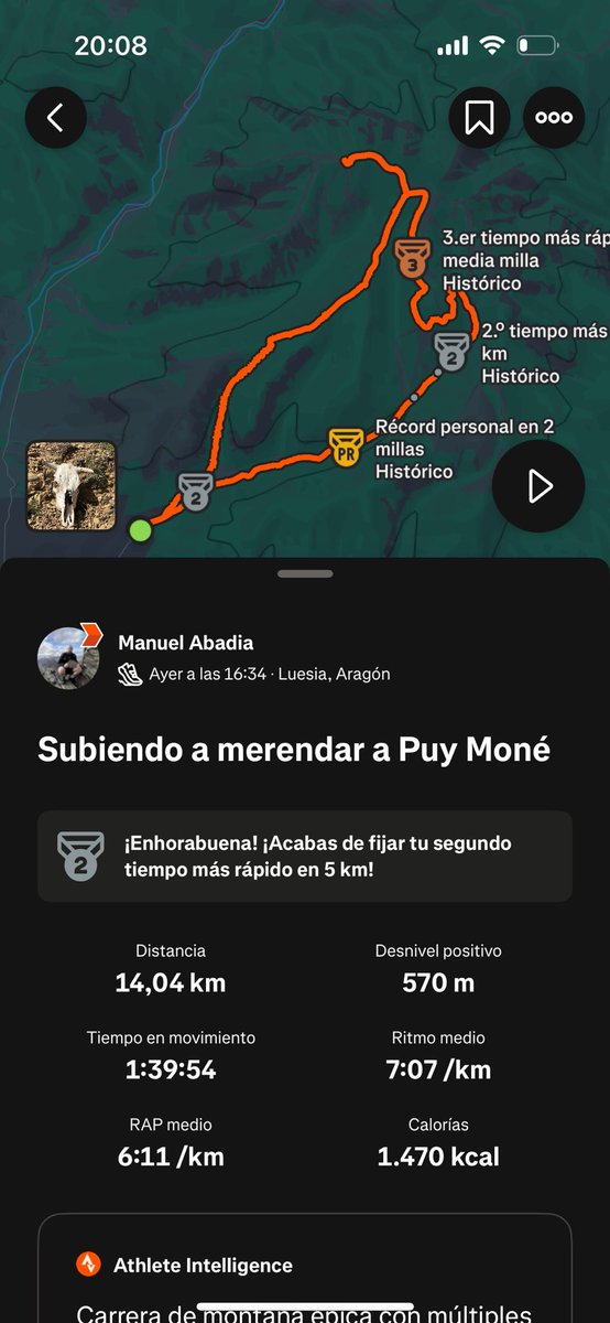 Estas palizas pa que luego me pregunten que que tal la andada😑🤡
