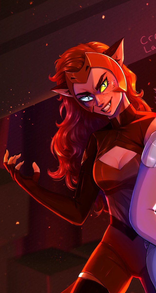 crtv_lndfll's tweet photo. (repost) glitra commission from 2022! #glitra #catra #glimmer #spop https://t.co/pQ9OzzbgPi