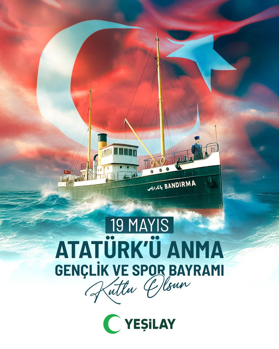 19 Mayıs, sadece bir tarih değil; bağımsızlığın ve kararlılığın ilk adımıdır.

Yeşilay olarak 105 yıldır, aynı inançla bağımlılıklardan uzak bir gelecek için çalışıyoruz.

💪🏻 Her değişim bir adımla başlar.

Yeşilay, attığın her adımda seninle! 🤝 

#Yeşilay #19MayısAtatürküAnma