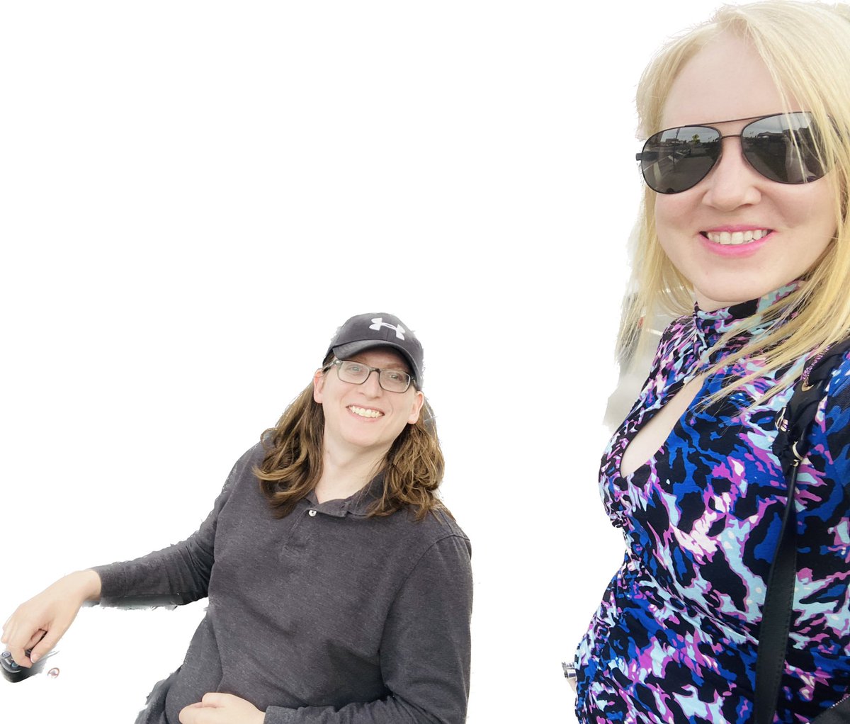 quick photo before arriving at the unparalleled “dessert spectacular” organized locally by ILCHV