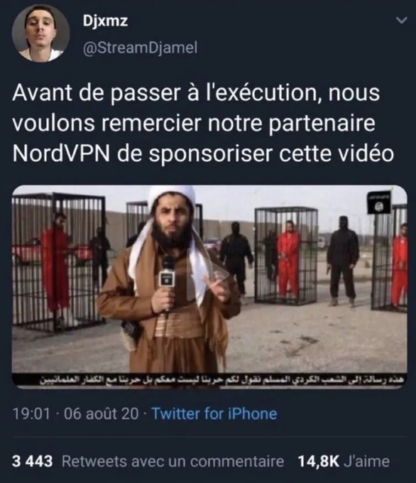 Le tweet de malade mental