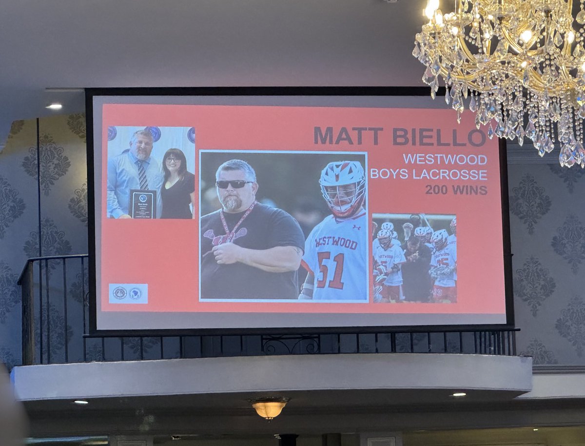 Cardinal Fan (@wwcardinalfan) on Twitter photo Big day in Cardinal Country for my work sons: Danny Vivino, Athletic Director of the Year, Century Club inductees Nick Urbanovich-Baseball-100 wins and Matt Biello-Lacrosse-200 wins - at the BCCA-BCWCA Awards Brunch! <a href="/WWRSDAthletics/">Westwood Athletics</a> <a href="/WWcardinalsBB/">Westwood Regional Baseball Program</a> Big day in Cardinal Country for my work sons: Danny Vivino, Athletic Director of the Year, Century Club inductees Nick Urbanovich-Baseball-100 wins and Matt Biello-Lacrosse-200 wins - at the BCCA-BCWCA Awards Brunch! <a href="/WWRSDAthletics/">Westwood Athletics</a> <a href="/WWcardinalsBB/">Westwood Regional Baseball Program</a>