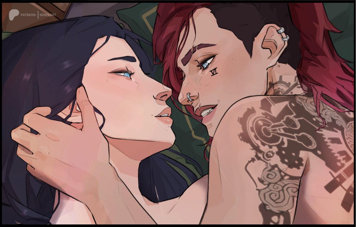 Soft moments #caitvi #arcane 
(Full on P)