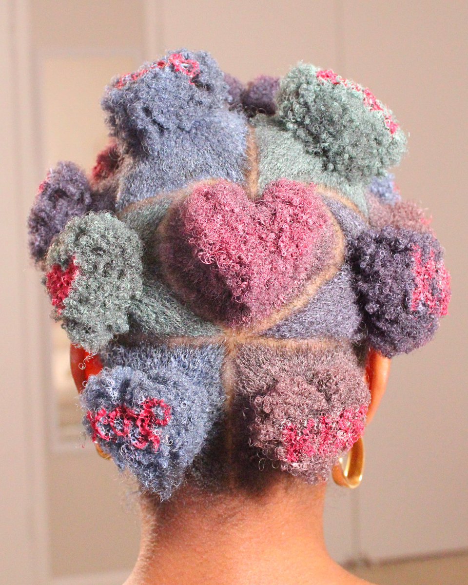 shesasolarbeing's tweet photo. The sweethearts candy hair sculpt on super coily hair (by me) 🥰 https://t.co/uMhiw5bLz1