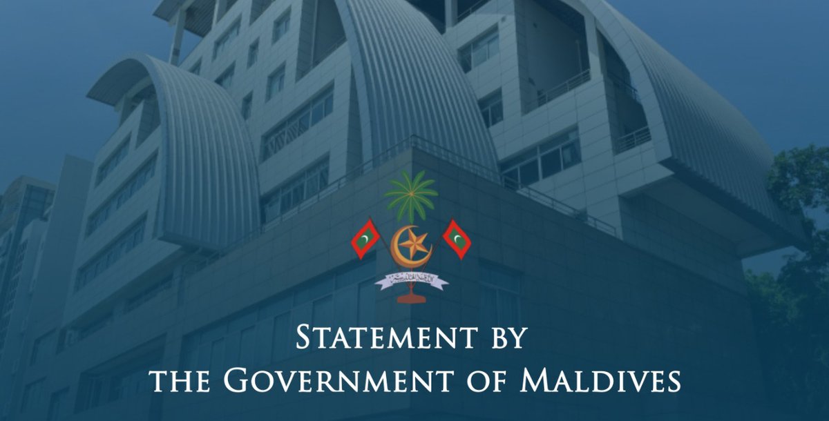 Statement by the Government of Maldives condemning the Israeli aggression against Palestine, as Israel intensifies its airstrikes in Gaza

🔗 Statement | t.ly/PnvFY