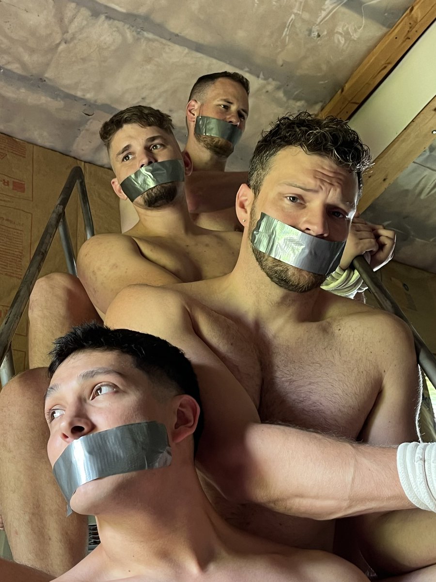 Captured and gagged!