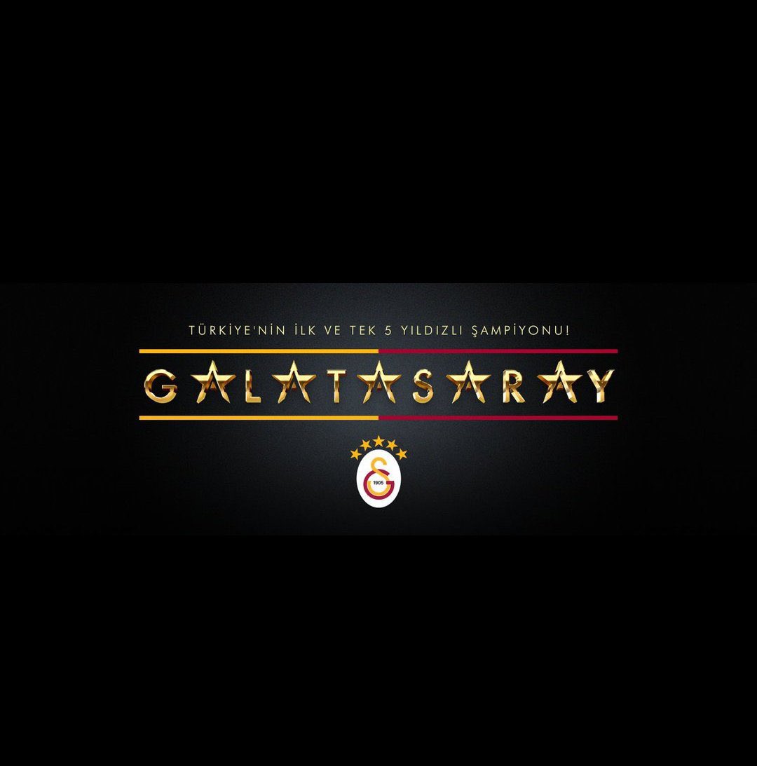 Taklitlerimizden sakınınız.
Türkiye’nin tek gerçek 5 yıldızlı takımı G⭐️L⭐️T⭐️S⭐️R⭐️Y

#SampiyonGalatasaray