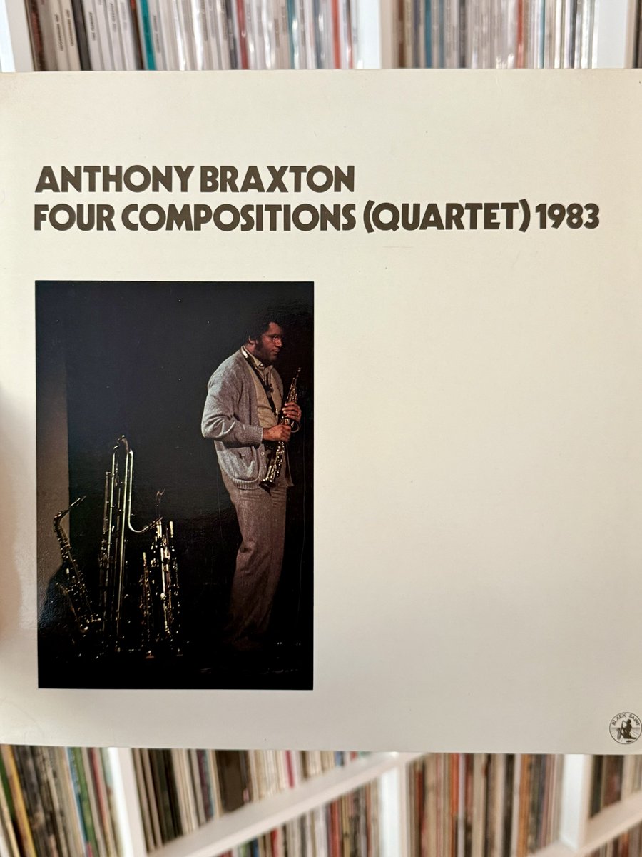 1MusicaEstranha's tweet image. Anthony Braxton – Four Compositions (Quartet) 1983 (Black Saint, 1983)