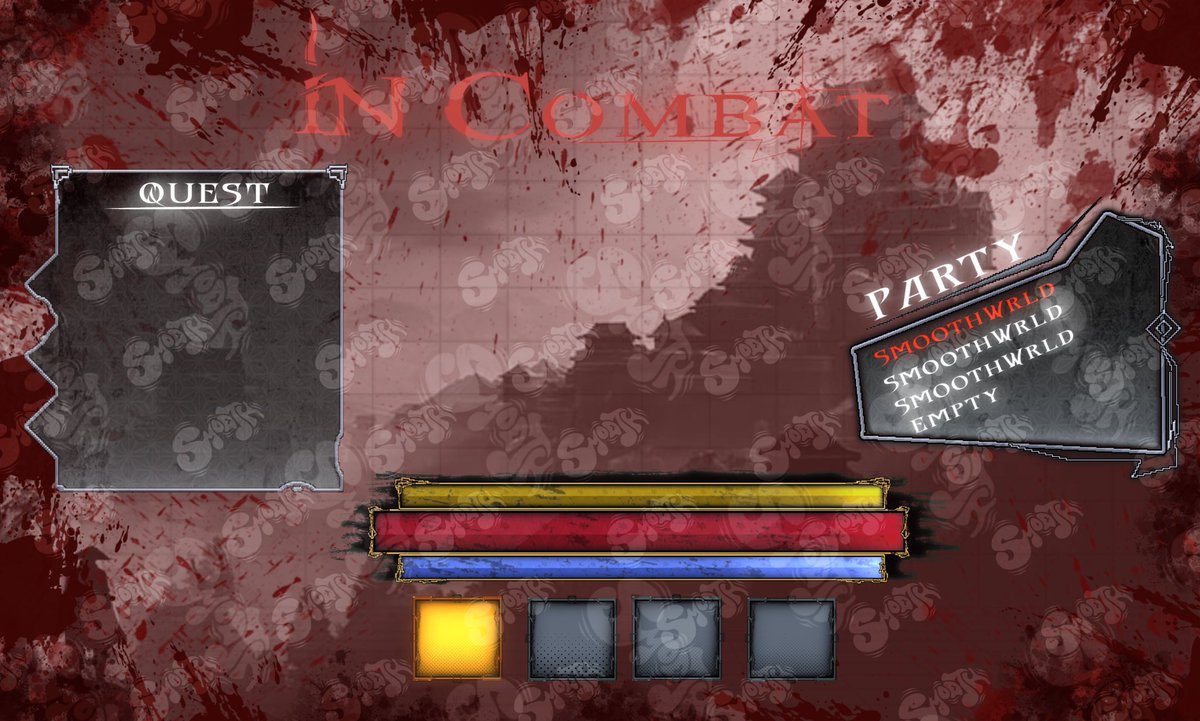 DiabloSmooth's tweet image. UI FOR SELL!!💵🤑
•For Sale (Selling For 60$-78$)
•Including Bleed Screen Effect
•Can Include Boss Health/Npc Health Bar for 20$ Extra
Discord Is smoothwrld/Display SmoothWrld Kai
Purchase Available in My DMs
Likes and RT's Are Appreciated #Roblox #RobloxUi #RobloxDev