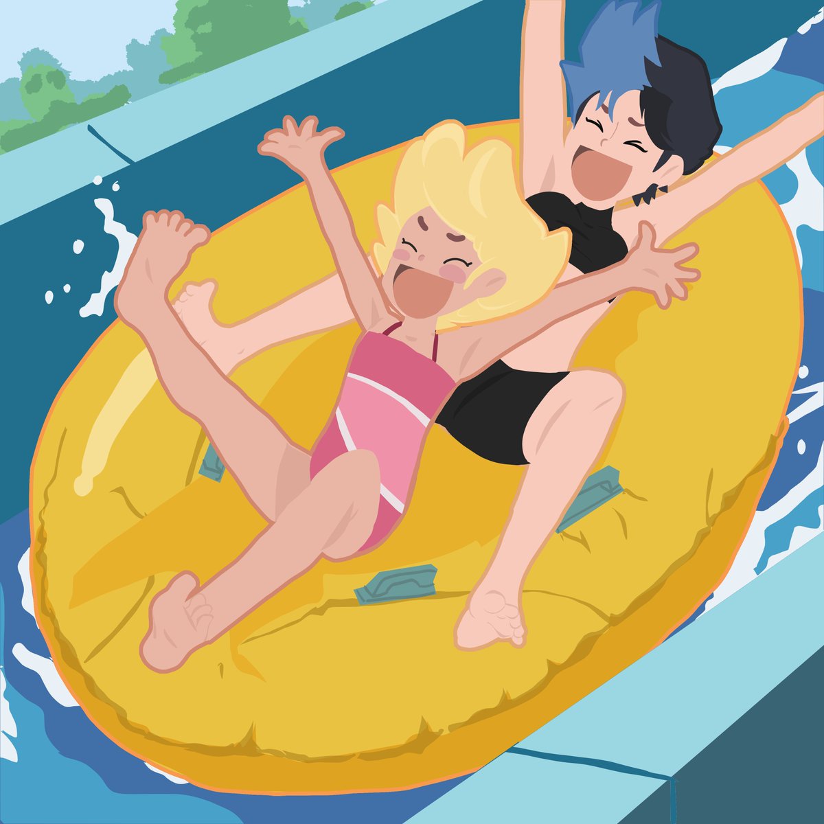 Alina_the_show's tweet photo. Alina and jessie art
I am not an illustrator but I will try to bring you as much content as possible, this is a parody illustration in the lovely complex series.
#Fanarts #ilustration #superhero #art2d #art #SupportIndieAnimation #indieanimation #DominicanAnimation https://t.co/VmccvMKGe3