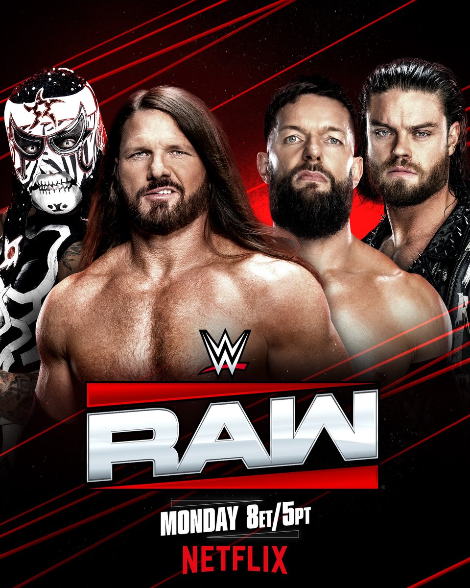 WWE (@wwe) on Twitter photo .<a href="/PENTAELZEROM/">PENTA EL ZERO M</a> and <a href="/AJStylesOrg/">AJ Styles</a> will team up to take on <a href="/FinnBalor/">Finn Bálor</a> and <a href="/jd_mcdonagh/">JD McDonagh</a> of The Judgment Day TOMORROW on #WWERaw!
📍 GREENVILLE
🎟️ ticketmaster.com/event/2D006255… .<a href="/PENTAELZEROM/">PENTA EL ZERO M</a> and <a href="/AJStylesOrg/">AJ Styles</a> will team up to take on <a href="/FinnBalor/">Finn Bálor</a> and <a href="/jd_mcdonagh/">JD McDonagh</a> of The Judgment Day TOMORROW on #WWERaw!
📍 GREENVILLE
🎟️ ticketmaster.com/event/2D006255…