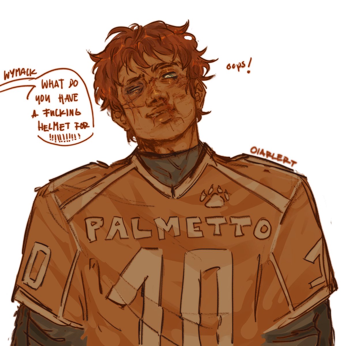 oiarlert's tweet image. you should’ve seen the other guy (unscratched) #aftg