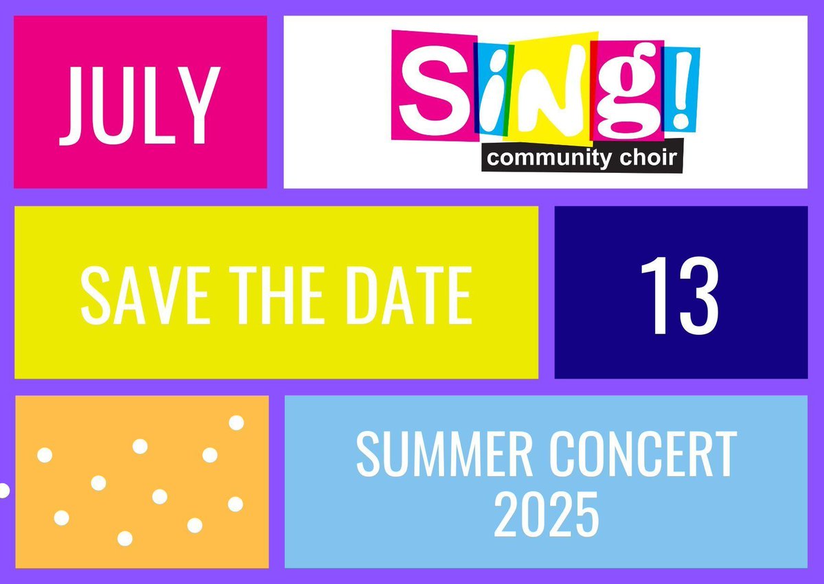 Sing! Community Choir tweet media