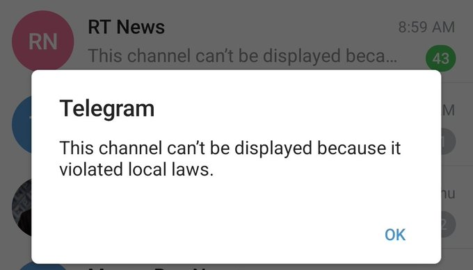 M_Simonyan's tweet photo. "You either have freedom of speech or you don't," Pavel Durov.

Ah yes, our favorite selective free absolutist. Also known as an opportunist.

(Reminder that Mr Durov continues to block RT &amp; Sputnik on Telegram in territories far beyond any legal requirement - such as the US) https://t.co/eykzrylGbN