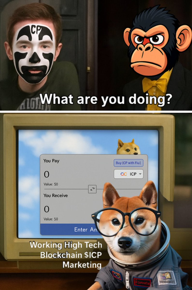 $CLOWN on ICP (@realclownicp) on Twitter photo 🤓See what build with <a href="/KongSwapX/">KongSwap 🦍</a>
$KONG Weekly Spaces is today! 🎙️
@ 4pm EST / 8pm UTC ⏲️
Come 🤡 around 🙈 🤓See what build with <a href="/KongSwapX/">KongSwap 🦍</a>
$KONG Weekly Spaces is today! 🎙️
@ 4pm EST / 8pm UTC ⏲️
Come 🤡 around 🙈
