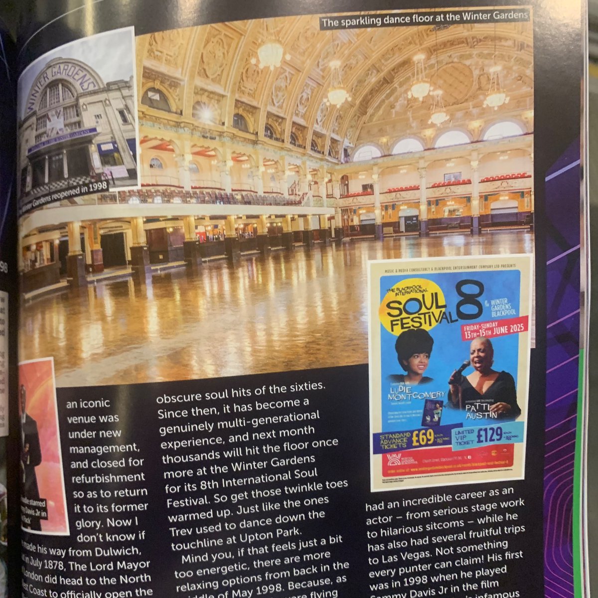 Mark Webster (@itsmarkwebster) on Twitter photo And delighted to give a nod to my soul world family. In particular Northern legend and Spurs fan <a href="/RichardSearling/">Richard Searling BEM</a> . I’m sure you’ll be delighted to be in print for the Hammers!! And delighted to give a nod to my soul world family. In particular Northern legend and Spurs fan <a href="/RichardSearling/">Richard Searling BEM</a> . I’m sure you’ll be delighted to be in print for the Hammers!!