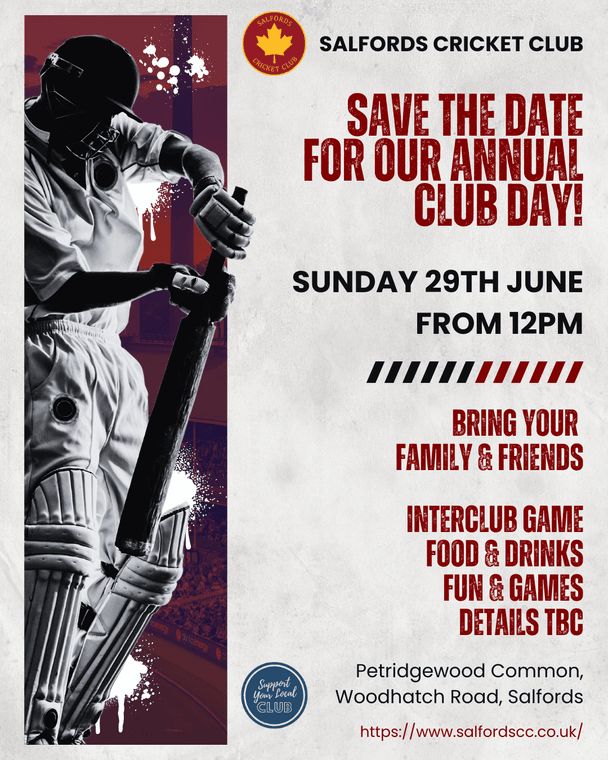 SalfordsCC (@salfordscc) on Twitter photo Salfords Cricket Club - Club Day 2025 #Pitchero
salfordscc.co.uk/news/salfords-… Salfords Cricket Club - Club Day 2025 #Pitchero
salfordscc.co.uk/news/salfords-…
