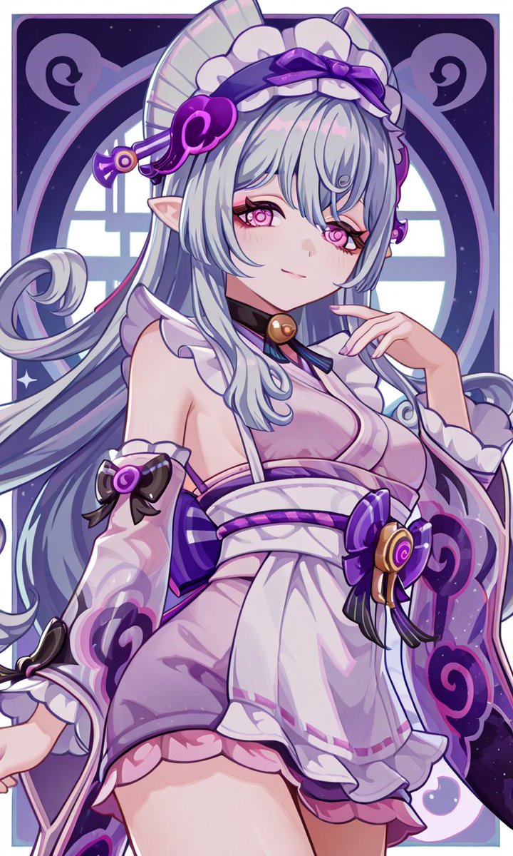 AI_mpact_VI's tweet photo. From the depths of dreams, she emerges with grace and power 🌬️💫
 Yumemizuki Mizuki, Inazuma's dreamweaver, turns nightmares into whispers.
 Which image captures her ethereal essence best? 👀💚
#YumemizukiMizuki #GenshinImpact #AnemoMuse #WaifuWednesday #DailyWaifu #DreamWeaver https://t.co/49y7b4yAXp