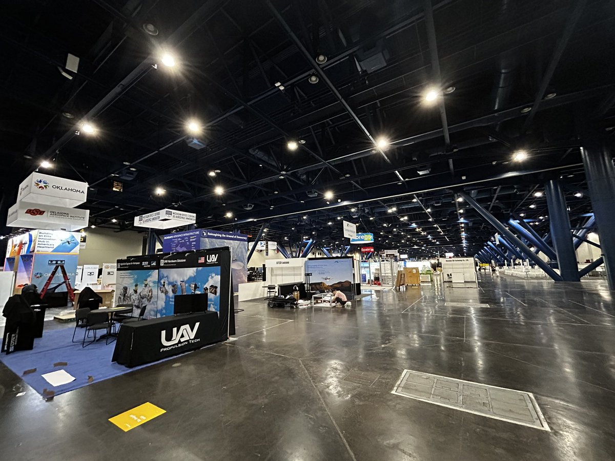 Michael Robbins (@mrobbinsauvsi) on Twitter photo Always motivating to walk the HUGE <a href="/XPONENTIALshow/">XPONENTIAL</a> floor a few days before opening as the build out is underway. This week in Houston is going to be epic - this is the world’s largest event for autonomy & robotics & it starts tomorrow! <a href="/AUVSI/">Association for Uncrewed Vehicle Systems Intl</a> Always motivating to walk the HUGE <a href="/XPONENTIALshow/">XPONENTIAL</a> floor a few days before opening as the build out is underway. This week in Houston is going to be epic - this is the world’s largest event for autonomy & robotics & it starts tomorrow! <a href="/AUVSI/">Association for Uncrewed Vehicle Systems Intl</a>