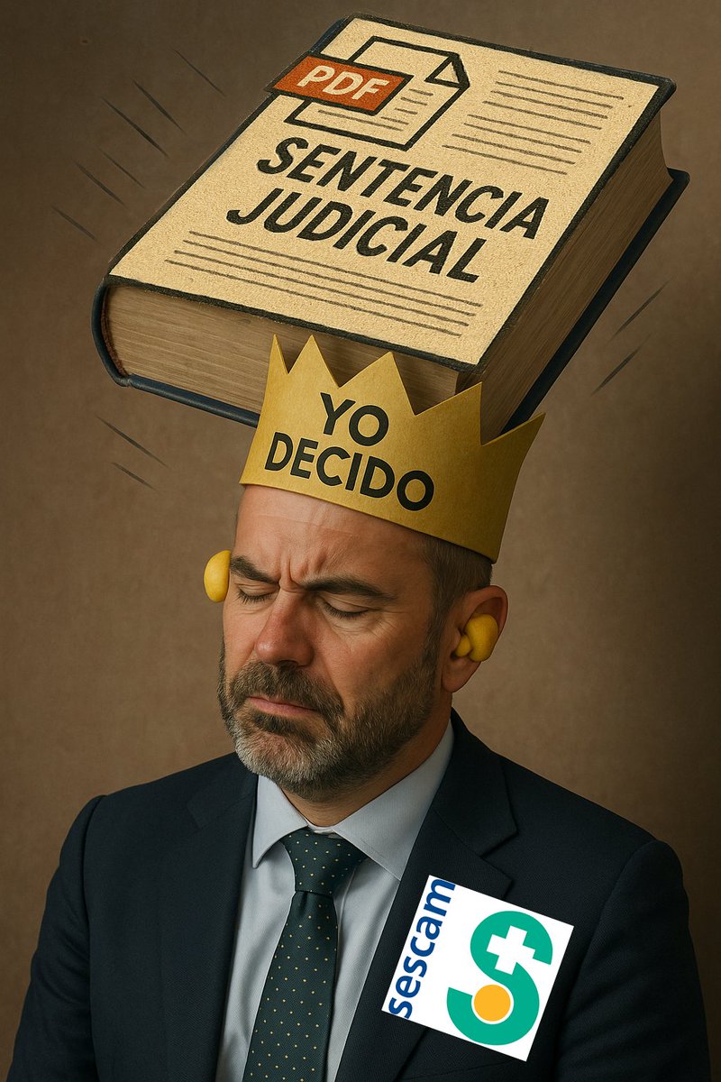 Antonio63482289's tweet photo. Nos ignoraron cuando pedimos diálogo.
Se rieron cuando denunciamos la chapuza.
Nos subestimaron... pero ahora ahí están: con su OPE anulada y su ego desmontado línea por línea en una sentencia judicial.
#TecladosArriba https://t.co/mxSphZPO4f