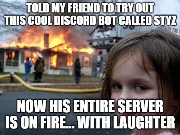 StyzTeam's tweet photo. Time for summer, time for Styz! Styz > Summer, in my honest opinion. What about you? #Styz #Summer #Discord #DiscordBot #DiscordBots #GetStyz https://t.co/2hWcOY6Aza https://t.co/CAyXwNz5sg