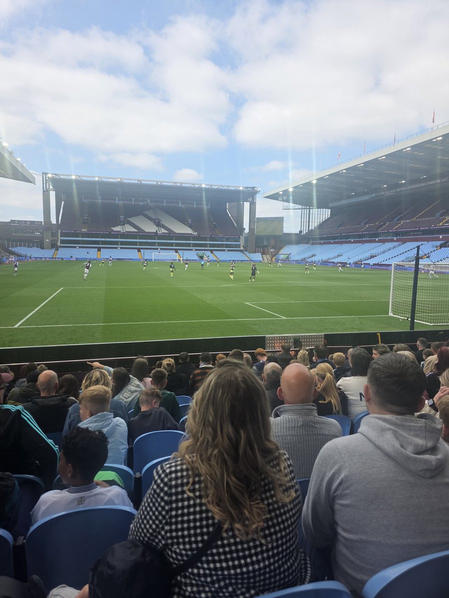 IanFitty1's tweet photo. @AVFCOfficial In the Holte with my family to witness it in person ❤️ https://t.co/Iz3uo12xLu